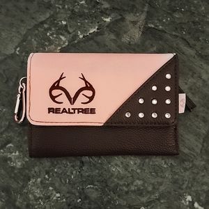 Realtree Pink and Brown 5.5" x4" Wallet